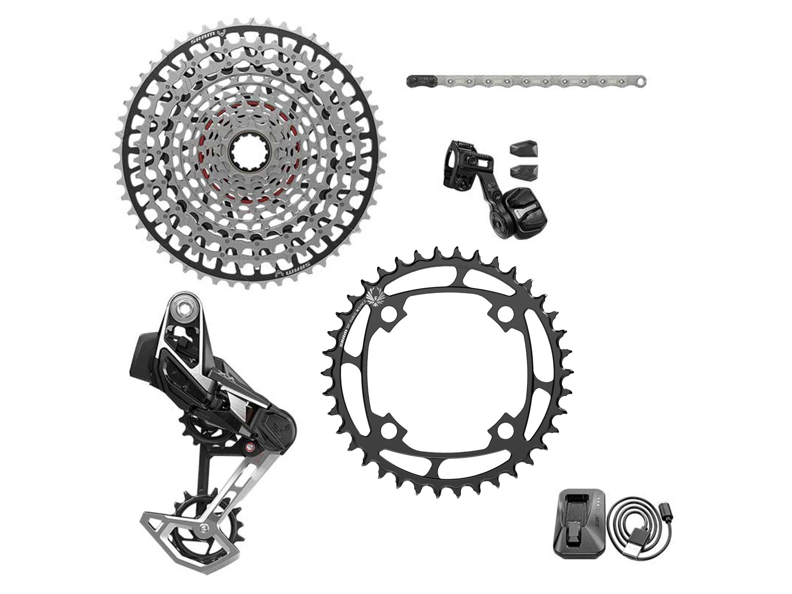 SRAM Grupp, XX Eagle AXS™ Transmission, 12 Speed (104 BCD)