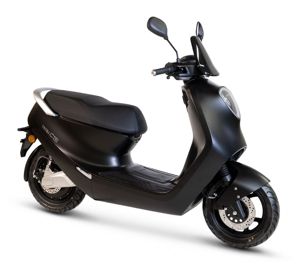 Yadea Elmoped, C1S, Mattsvart