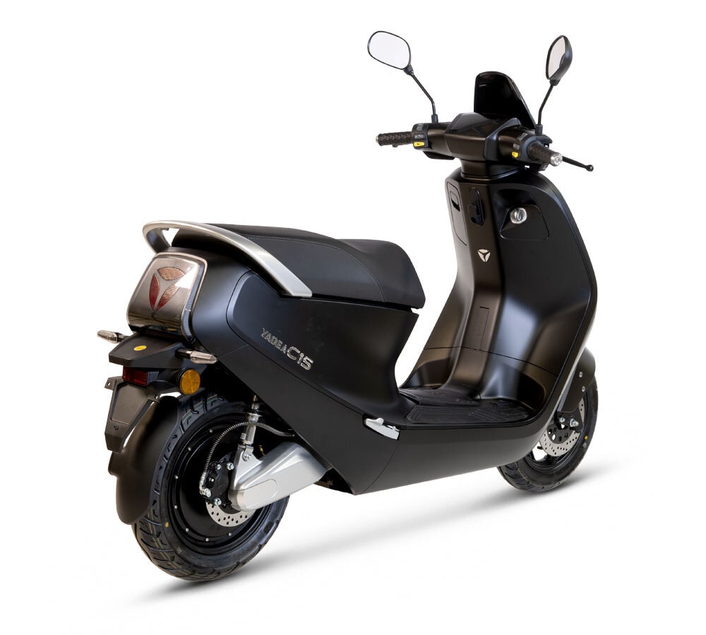 Yadea Elmoped, C1S, Mattsvart