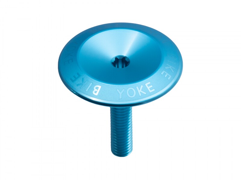 Bike Yoke A-Head Lock, Topper 1 1/8" inkl. skruv, Diverse Färgalternativ