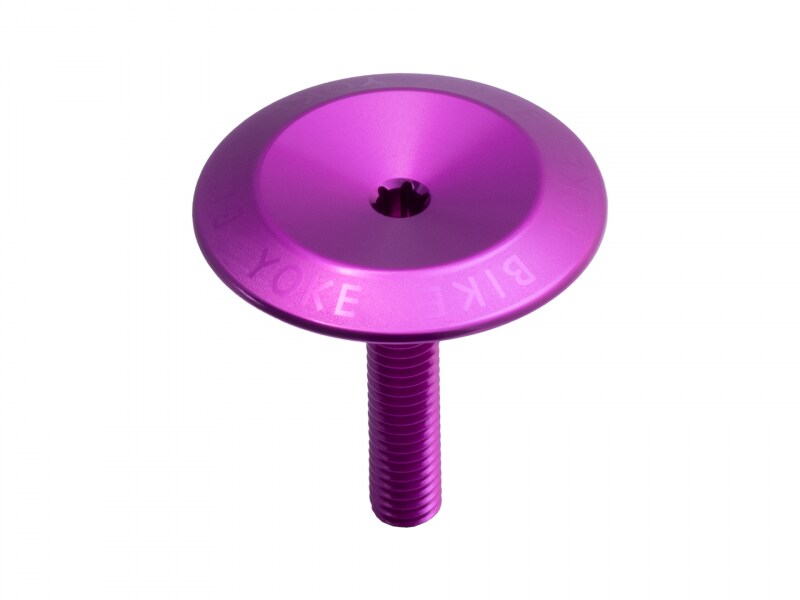 Bike Yoke A-Head Lock, Topper 1 1/8" inkl. skruv, Diverse Färgalternativ