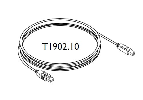 Tacx Kablage, Connecting cable VR m.m.