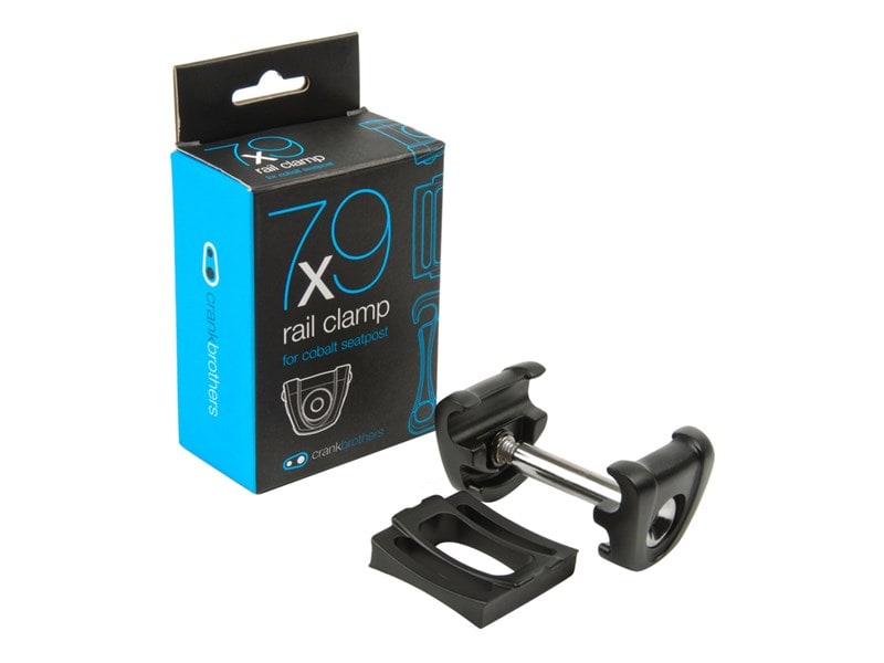 CrankBrothers Sadelstolpe, Seatpost Railkit 7x9, Svart