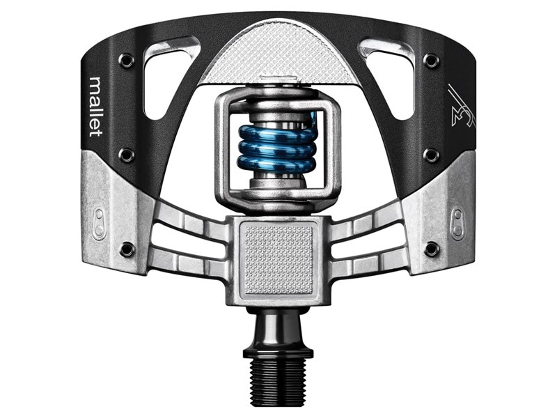 CrankBrothers Pedal, Mallet 3, Grey/Black/Blue