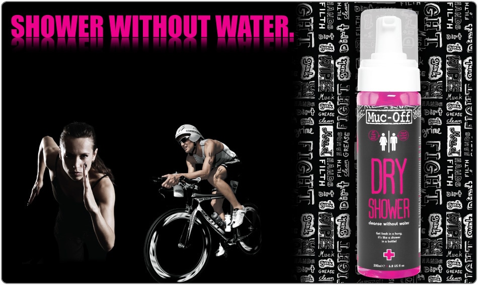 Muc-Off Kroppsvård, Dry Shower 200ml