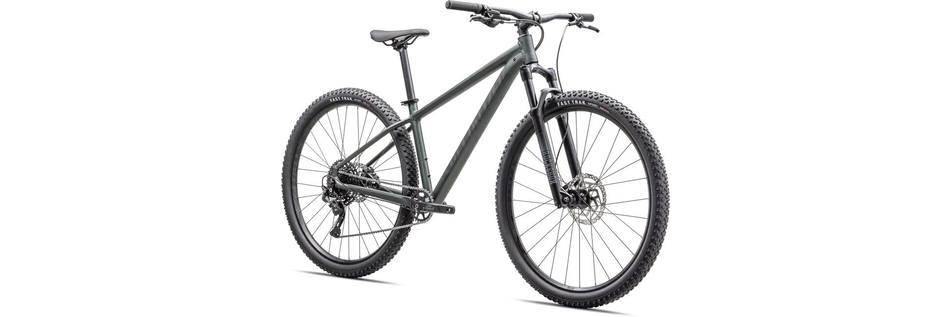 Specialized Cykel, Rockhopper Comp KH 29, SATIN METALLIC OAK GREEN & SMOKE