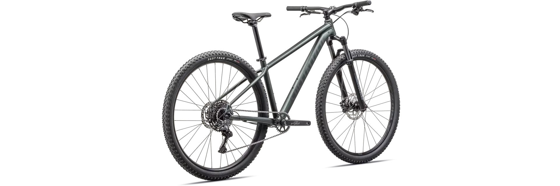 Specialized Cykel, Rockhopper Comp KH 29, SATIN METALLIC OAK GREEN & SMOKE