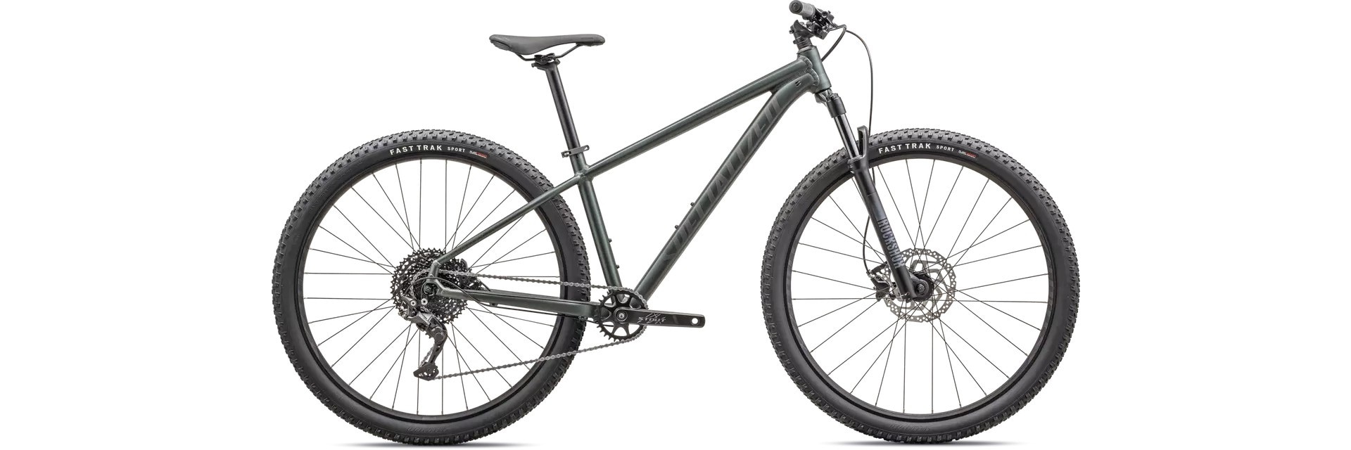 Specialized Cykel, Rockhopper Comp KH 29, SATIN METALLIC OAK GREEN & SMOKE
