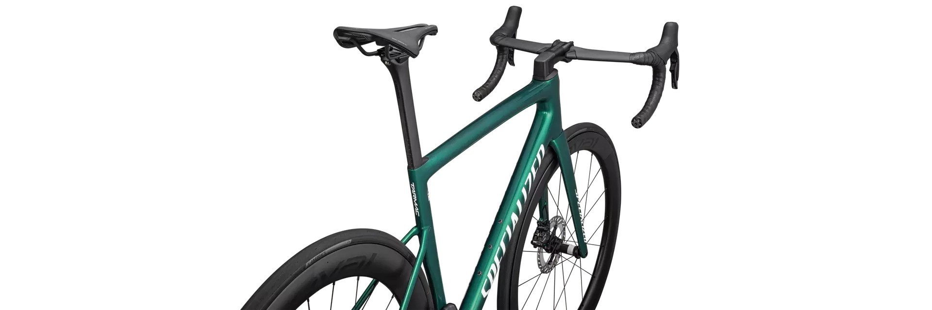 Specialized Cykel, Tarmac SL8 Pro, GLOSS PINE GREEN METALLIC / WHITE