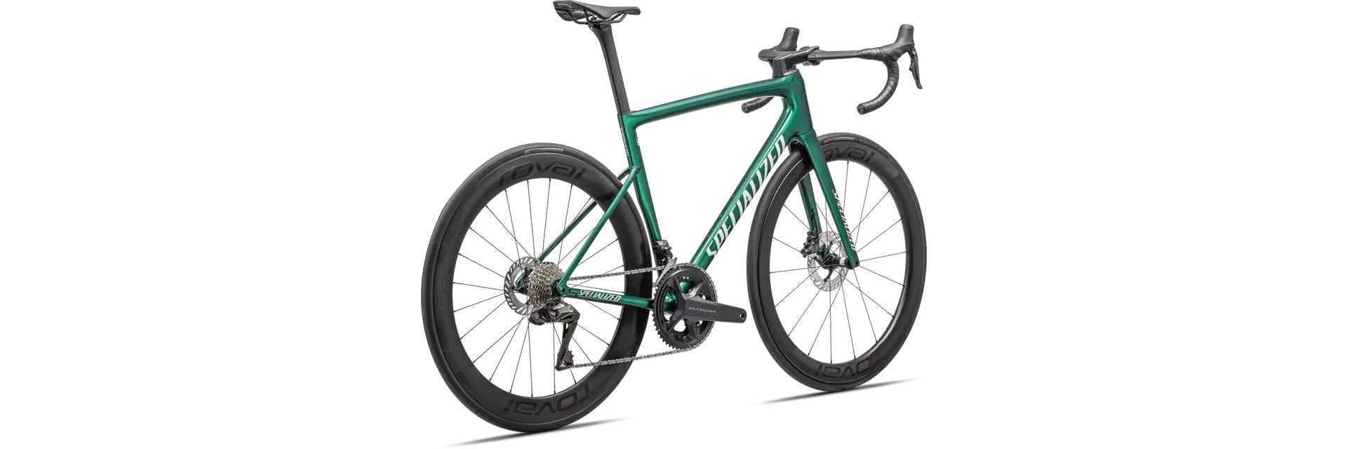 Specialized Cykel, Tarmac SL8 Pro, GLOSS PINE GREEN METALLIC / WHITE