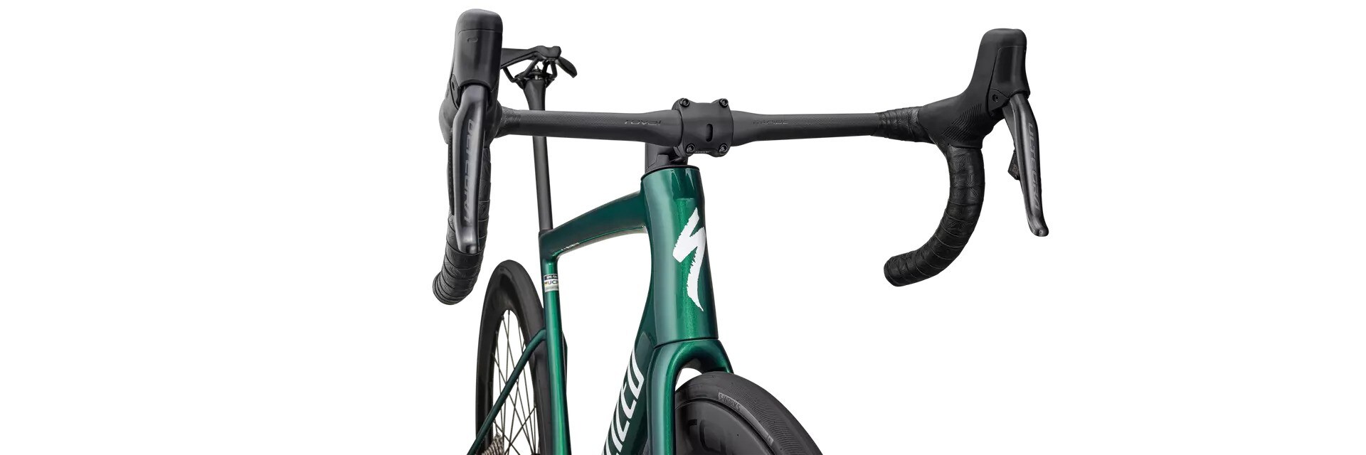 Specialized Cykel, Tarmac SL8 Pro, GLOSS PINE GREEN METALLIC / WHITE