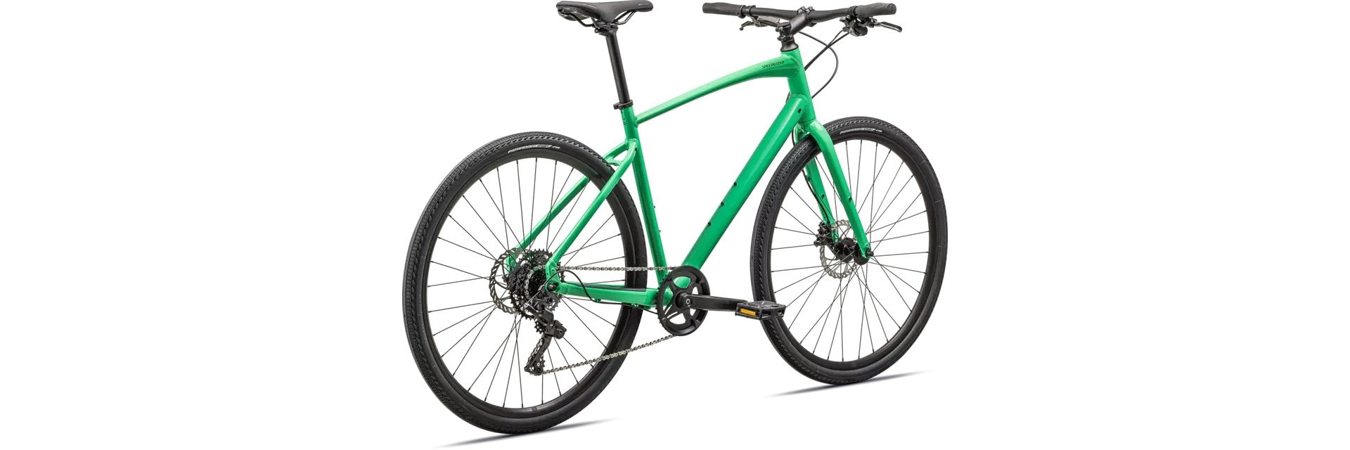 Specialized Cykel, Sirrus X 2.0, GLOSS ELECTRIC GREEN / SATIN REFLECTIVE SMOKE