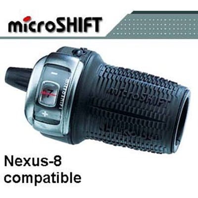 microSHIFT Växelreglage, Twist Nexus 8