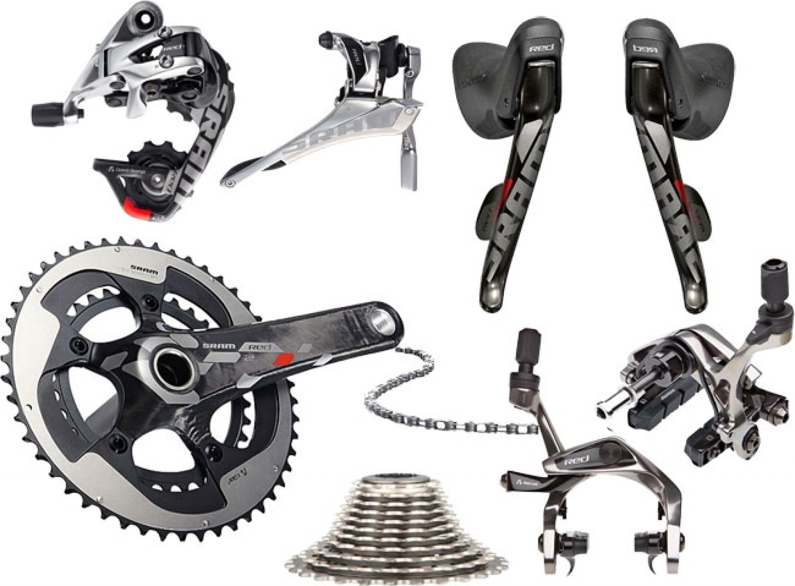 SRAM Grupp, Red 22, 50/34 GXP