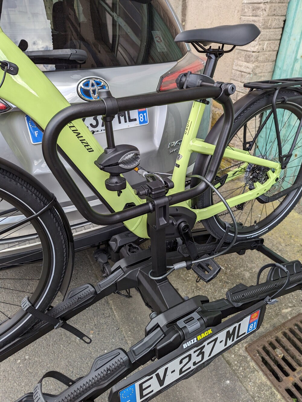 BuzzRack Cykelhållare Dragkrok, Scorpion Pro 2, 13 pin