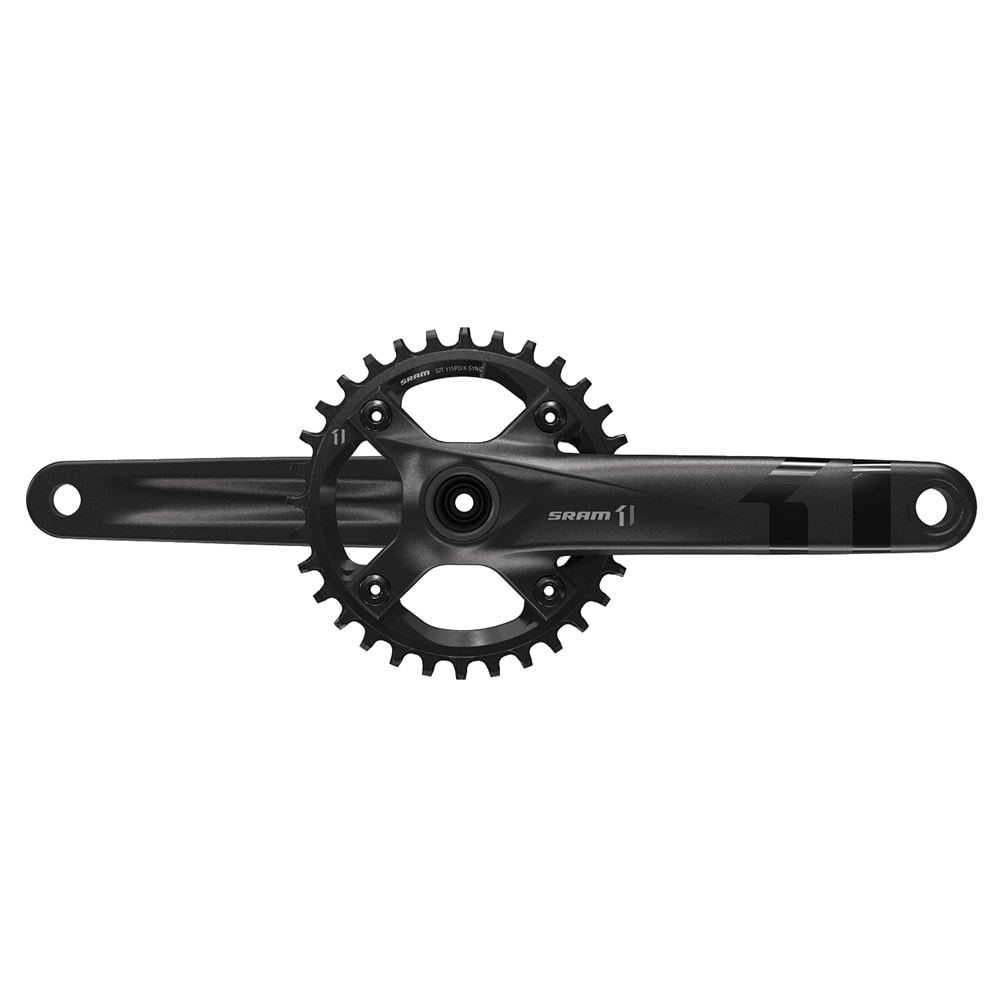 SRAM Vevparti, X1 1400 Hollow Forged BB30, Svart